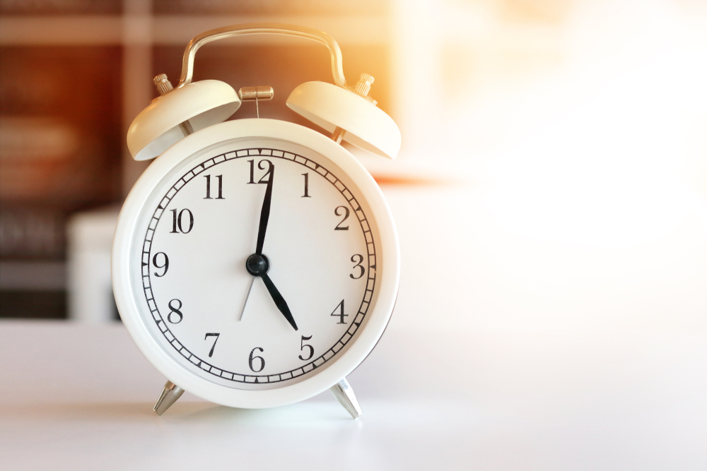 Get up early and get everything done