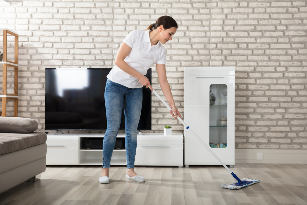 Cleaning hardwood floors is less difficult than it sounds